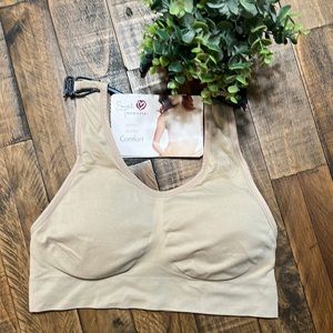 NWT Wire free seamless confort bra size XL